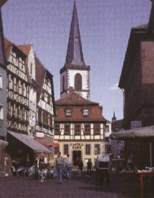 Fussgaengerzone von Lohr